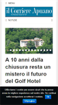Mobile Screenshot of ilcorriereapuano.it
